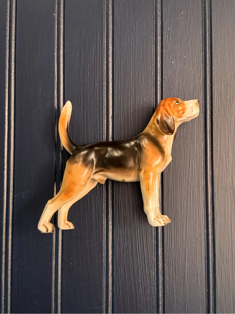 Vintage Lefton Beagle Figurine — Hand-Painted H80521